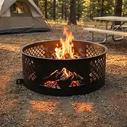Customized fire pit